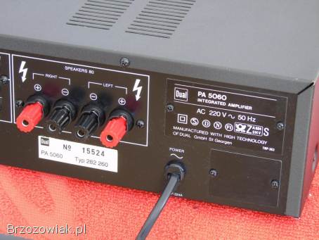 Świetny wzm stereo DUAL PA-5060 Audiophile Concept Vintage.  WYSYŁKA.