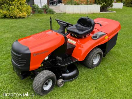 Traktorek Kosiarka Husqvarna Briggs 14,  5hp z koszem