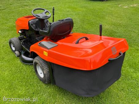 Traktorek Kosiarka Husqvarna Briggs 14,  5hp z koszem