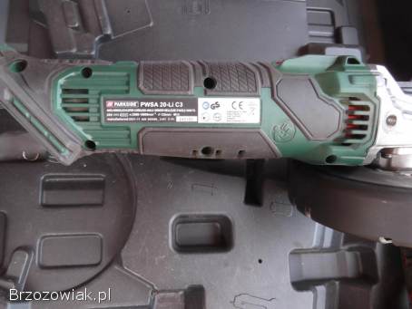 SZLIFIERKA KĄTOWA PARKSIDE PWSA 20-LI F4
