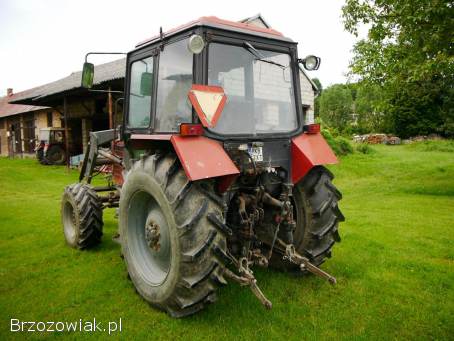 MTZ 1025,  pług,  rozrzutnik,  beczka asenizacyjna
