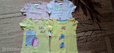 Zestaw ubrań (42 szt) dla dziewczynki w rozmiarze 98/104 m.  in.  H&M,