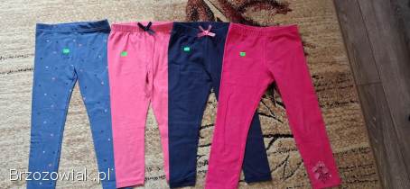 Zestaw ubrań (42 szt) dla dziewczynki w rozmiarze 98/104 m.  in.  H&M,