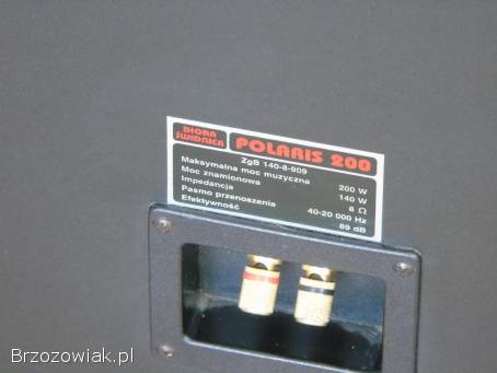 Polskie Kolumny Polaris 200 sprawne i ładne.  Dostawa