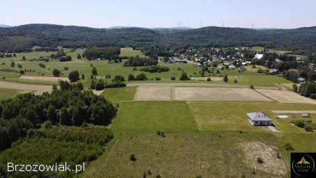Działka inwestycyjna –Bóbrka (gm.  Chorkówka),  WZ na 4 domy
