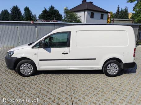 Samochód dostawczy Volkswagen Caddy MAXI 1,  6 2014r.  KLIMATYZACJA