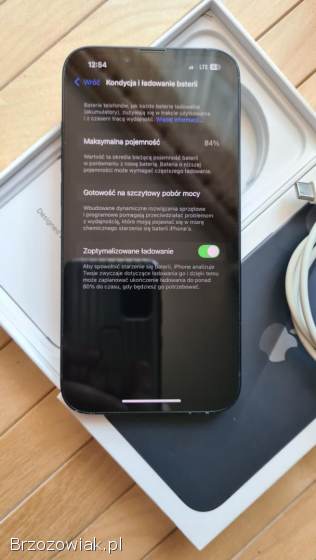 Iphone 13 Midnight Stan bardzo dobry bateria 84