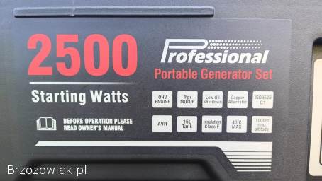 Agregat prądotwórczy NOWY LONCIN 2500W