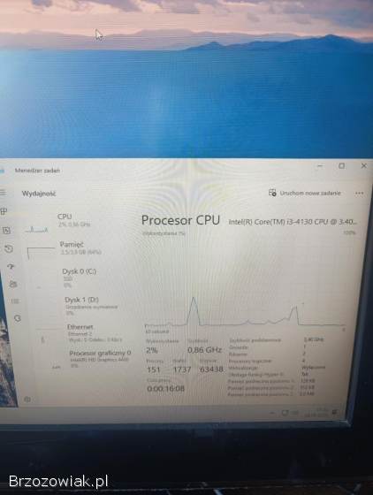 Komputer PC I3 SSD
