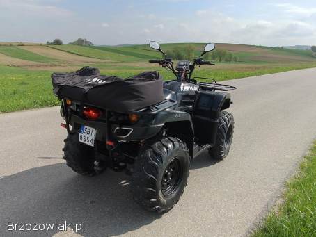 Quad Keeway GTX 300 4x4 z Pługiem do śniegu