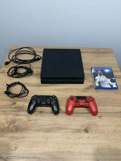 Okazja!  Konsola PS4 500GB + 2 pady!  Playstation 4 Slim Gwarancja!