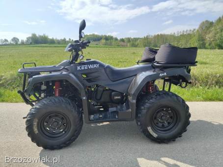 Quad Keeway GTX 300 4x4 z Pługiem do śniegu