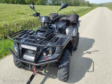 Quad Keeway GTX 300 4x4 z Pługiem do śniegu