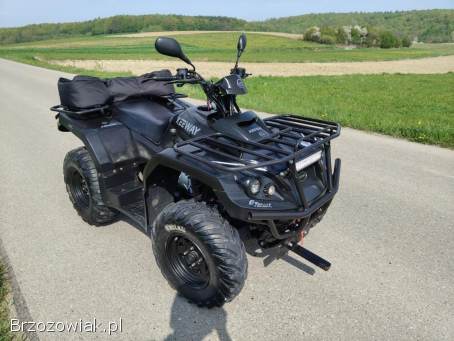 Quad Keeway GTX 300 4x4 z Pługiem do śniegu