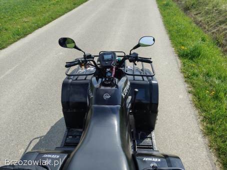 Quad Keeway GTX 300 4x4 z Pługiem do śniegu