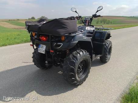 Quad Keeway GTX 300 4x4 z Pługiem do śniegu