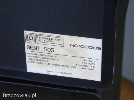 Kolumny IQ Gent 505 Perlless i Vify świetne stereo.  DOSTAWA.