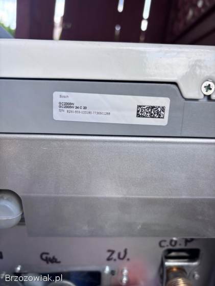 Bosch Condens GC2300W – piec gazowy kondensacyjny 24 kW + kolanka