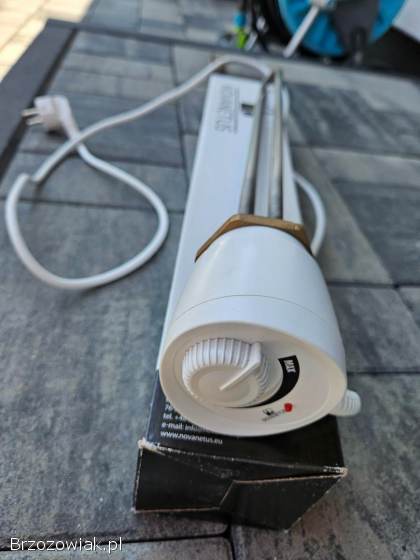 Grzałka z termostatem 2kw 5/4 Novanetus używana 1 miesiąc