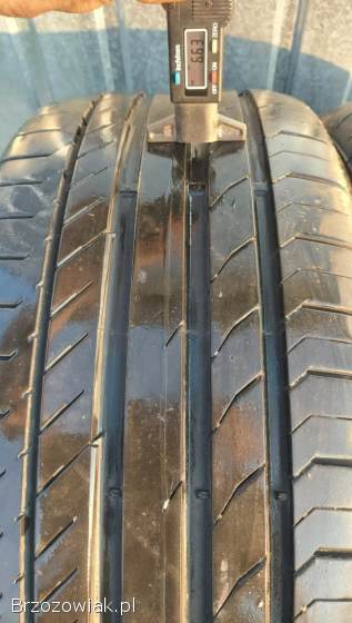 2 x opony 23550 R18 Continental 6mm