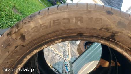 2 x opony 23550 R18 Continental 6mm