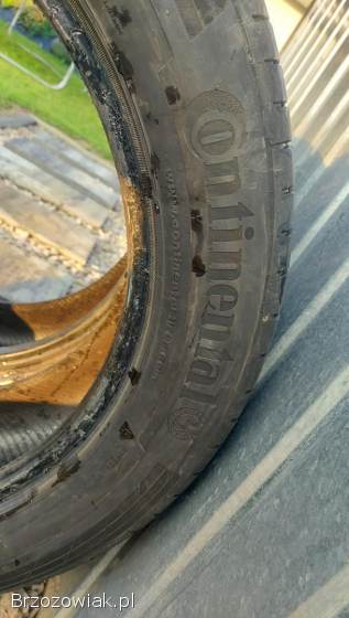 2 x opony 23550 R18 Continental 6mm