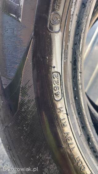 2 x opony 235/60R18 Hankook 7,  5mm jak nowe!