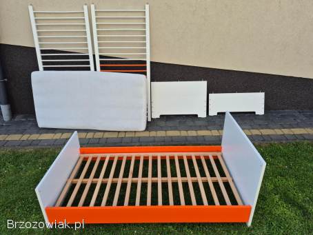 Łóżko i łóżeczko w jednym 70cm x 140cm z materacem