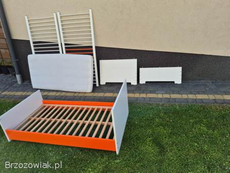 Łóżko i łóżeczko w jednym 70cm x 140cm z materacem