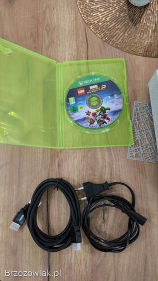 Xbox One S,  HDD 500gb,  Orig.  Biały Pad 1914,  Hdmi,  + Gra!
