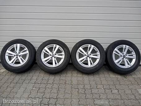 Koła Aud 17 cali 5x112 ET40 z oponami Falken 215/65/17