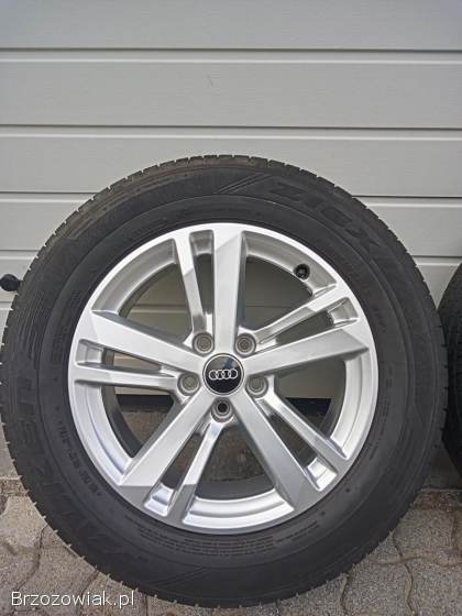 Koła Aud 17 cali 5x112 ET40 z oponami Falken 215/65/17