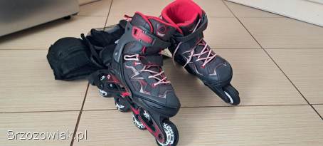 Rolki Oxelo 35-38 + ochraniacze