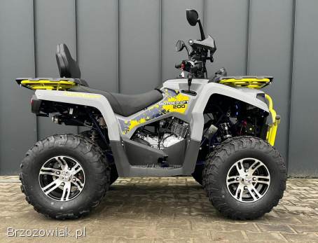 Quad Mikilon 200 HOMOLOGACJA T3B rejestracja nowy,  duży,  alufelgi,  wyciągarka