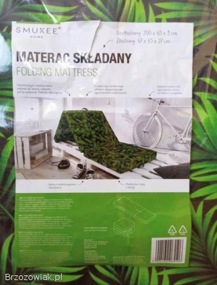 Nowy materac składany