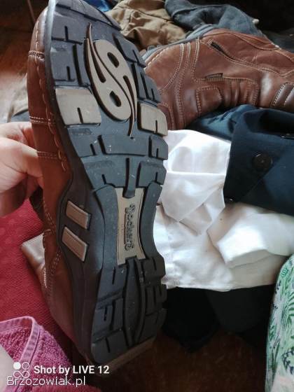 Buty motocyklowe dockers rozmiar 45 skóra