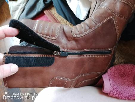 Buty motocyklowe dockers rozmiar 45 skóra