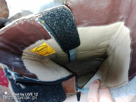 Buty motocyklowe dockers rozmiar 45 skóra