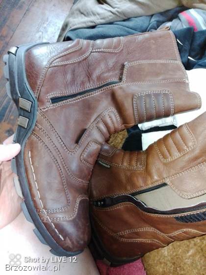Buty motocyklowe dockers rozmiar 45 skóra