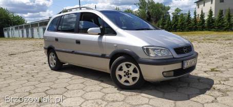 Opel Zafira 2.  0DTI 101km 7os 2000