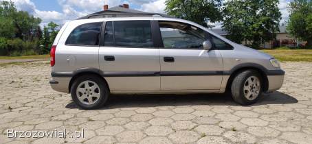 Opel Zafira 2.  0DTI 101km 7os 2000
