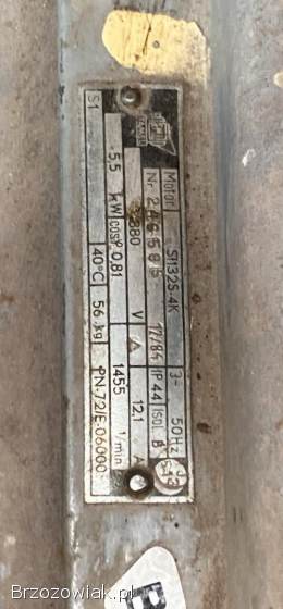 Silnik 3 fazowy 5,  5 kw
