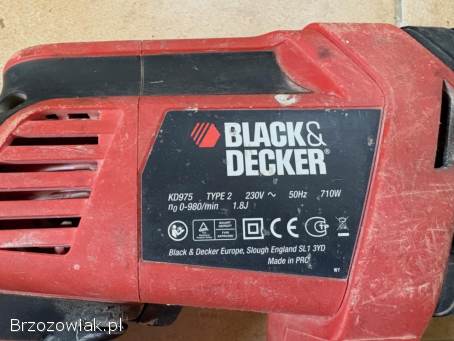 Młotowiertarka Black & Decker STS + wiertła