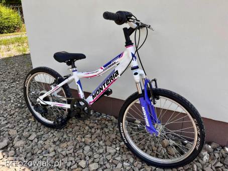 Rower dziecięcy Monteria 20” / Aluminium / Shimano 6b / Wysyłka