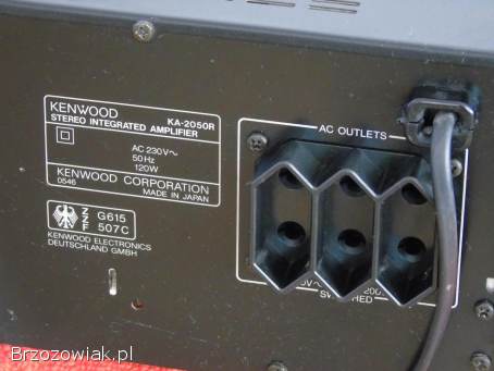 Wzmacniacz Kenwood KA-2050R ładny i sprawny.  WYSYŁKA