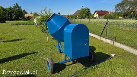 Betoniarka 150L • Cicha • 3-fazowa • Stan BDB
