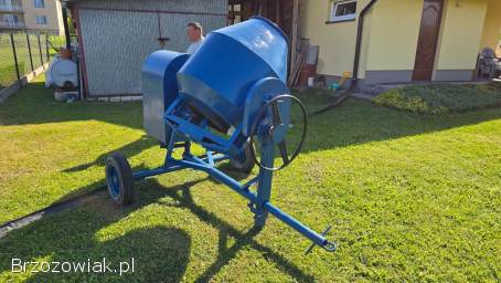 Betoniarka 150L • Cicha • 3-fazowa • Stan BDB