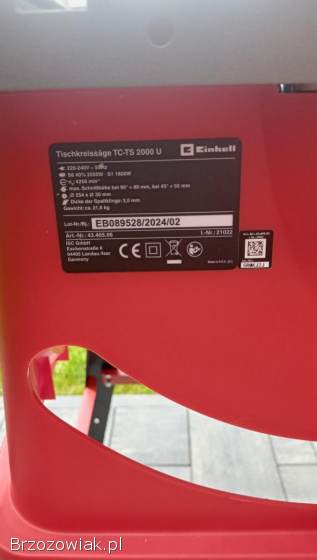 Piła stołowa Einhell TC-TS 2000U