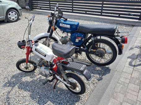 Simson Motorynka Rower Hulajnoga Jodełka 16 wózek garaż