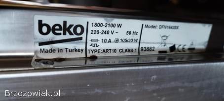 Zmywarka Beko DFN16420X